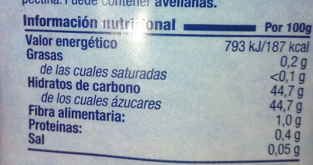 Sirope de fresa