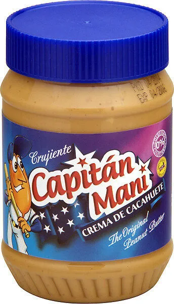 Crema de cacahuete crujiente