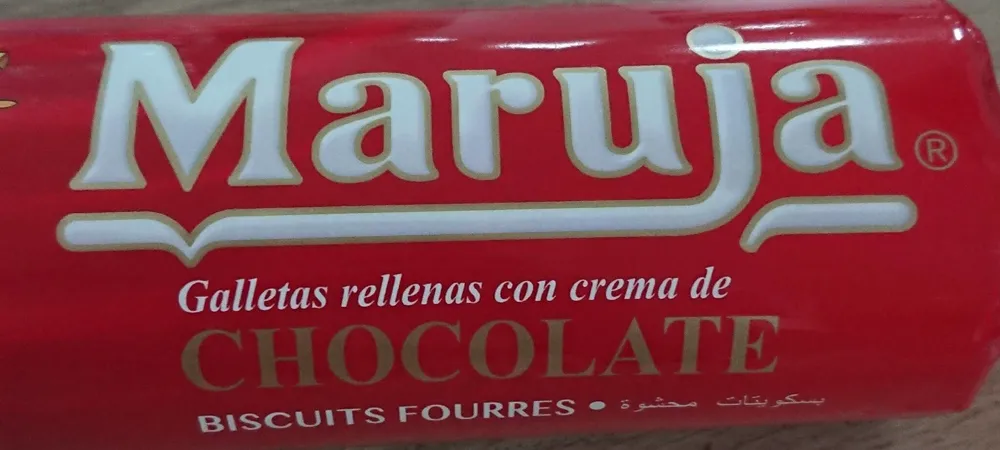 Galletas rellenas de chocolate