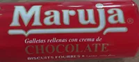 Galletas rellenas de chocolate