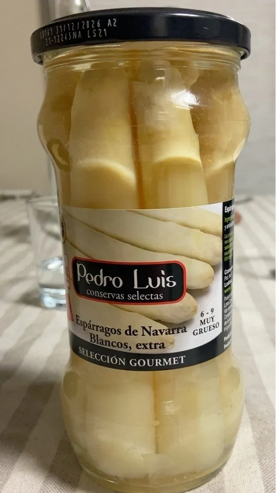 Espárragos de Navarra blancos extra