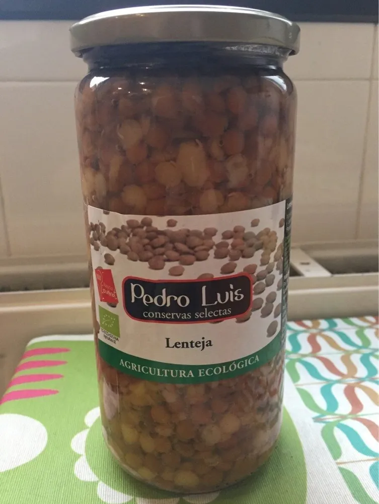 Lenteja Extra Fco. 720ML. Pedro Luis