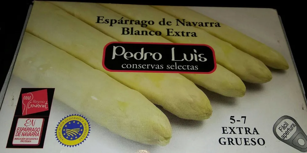 Espárrago de Navarra blanco