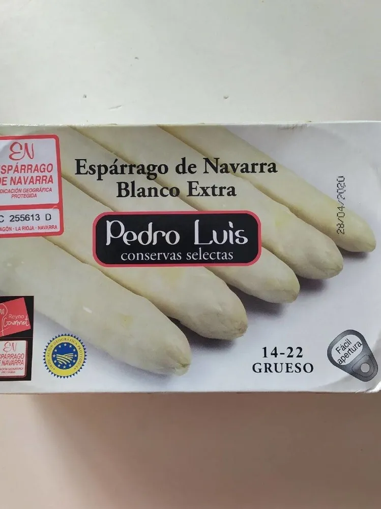 Espárrago de Navarra blanco extra