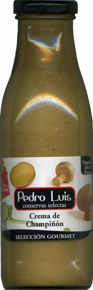 Crema de champiñón