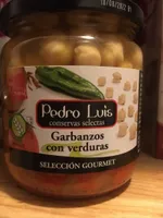Garbanzos con verduras