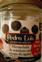 Mermelada de arándano con sirope de ágave