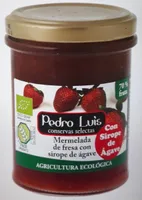 Mermelada de fresa con sirope de ágave