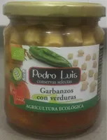 Garbanzos con verduras