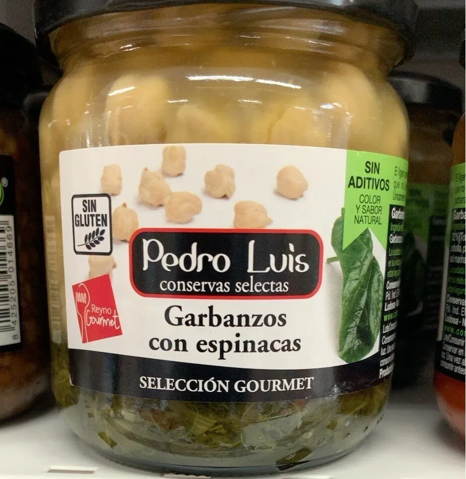 Garbanzos con Espinacas
