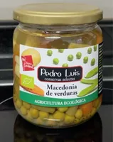 Macedonia de verduras de agricultura ecológica