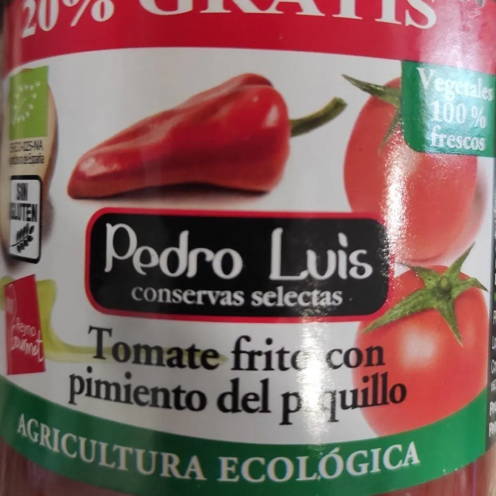 Tomate frito con pimiento del piquillo