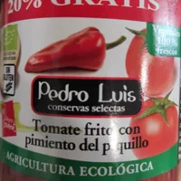 Tomate frito con pimiento del piquillo