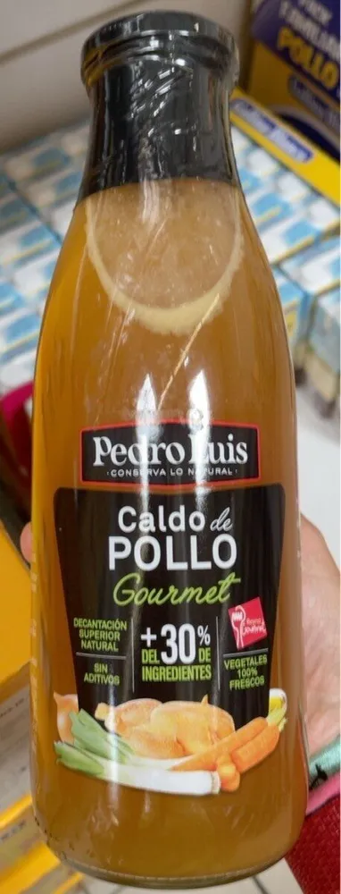 Caldo de pollo gourmet