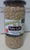 Pochas verdes y blancas