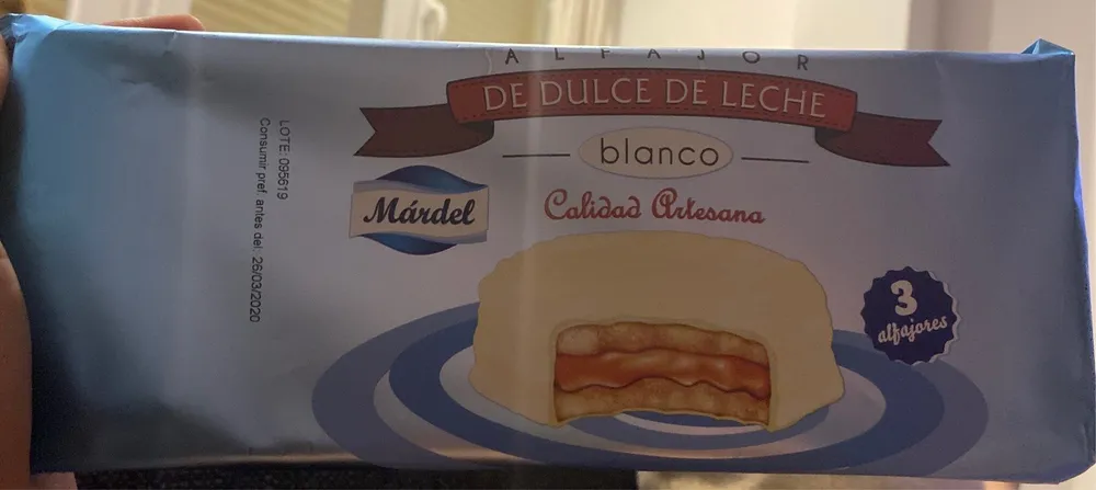 alfajores chocolate blanco