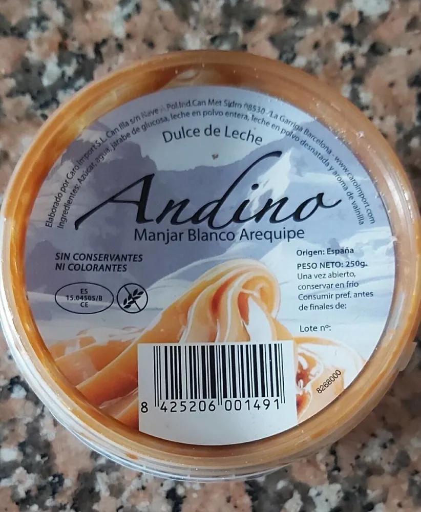 Dulce de leche