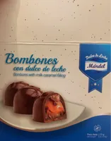 Bombones con dulce de leche