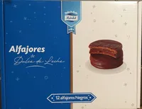 Alfajores de dulce de leche (negros)