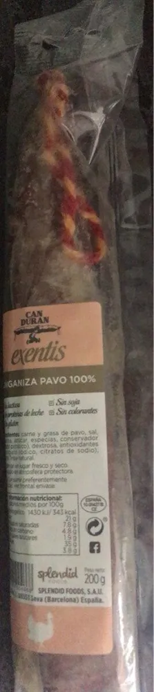 Longaniza Pavo