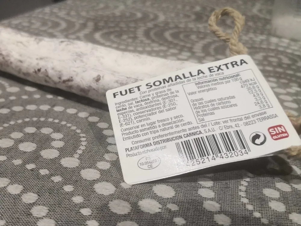 FUET SOMALLA EXTRA