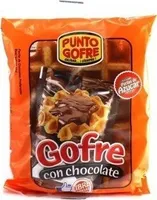Gofre con chocolate