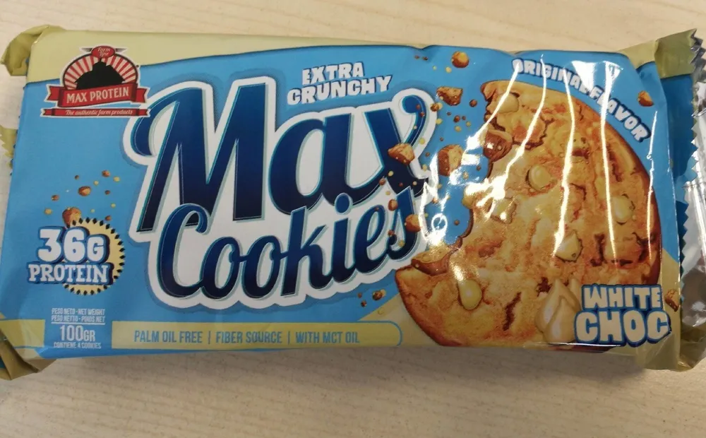 Max cookies white choc