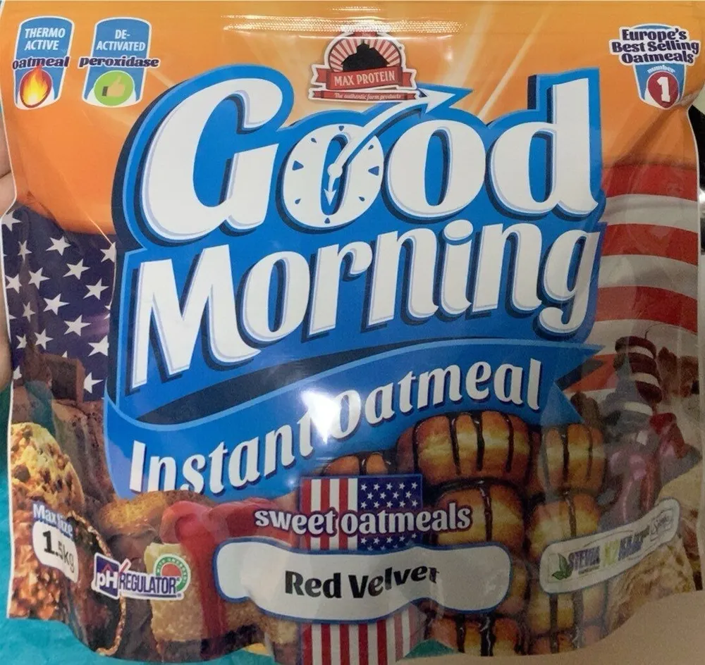 Good Morning Instant Oatmeal Red Velvet
