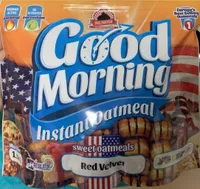 Good Morning Instant Oatmeal Red Velvet