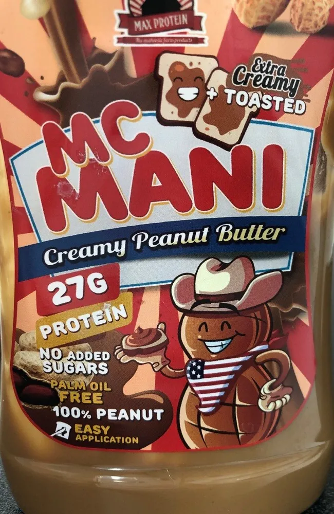Creamy peanut butter