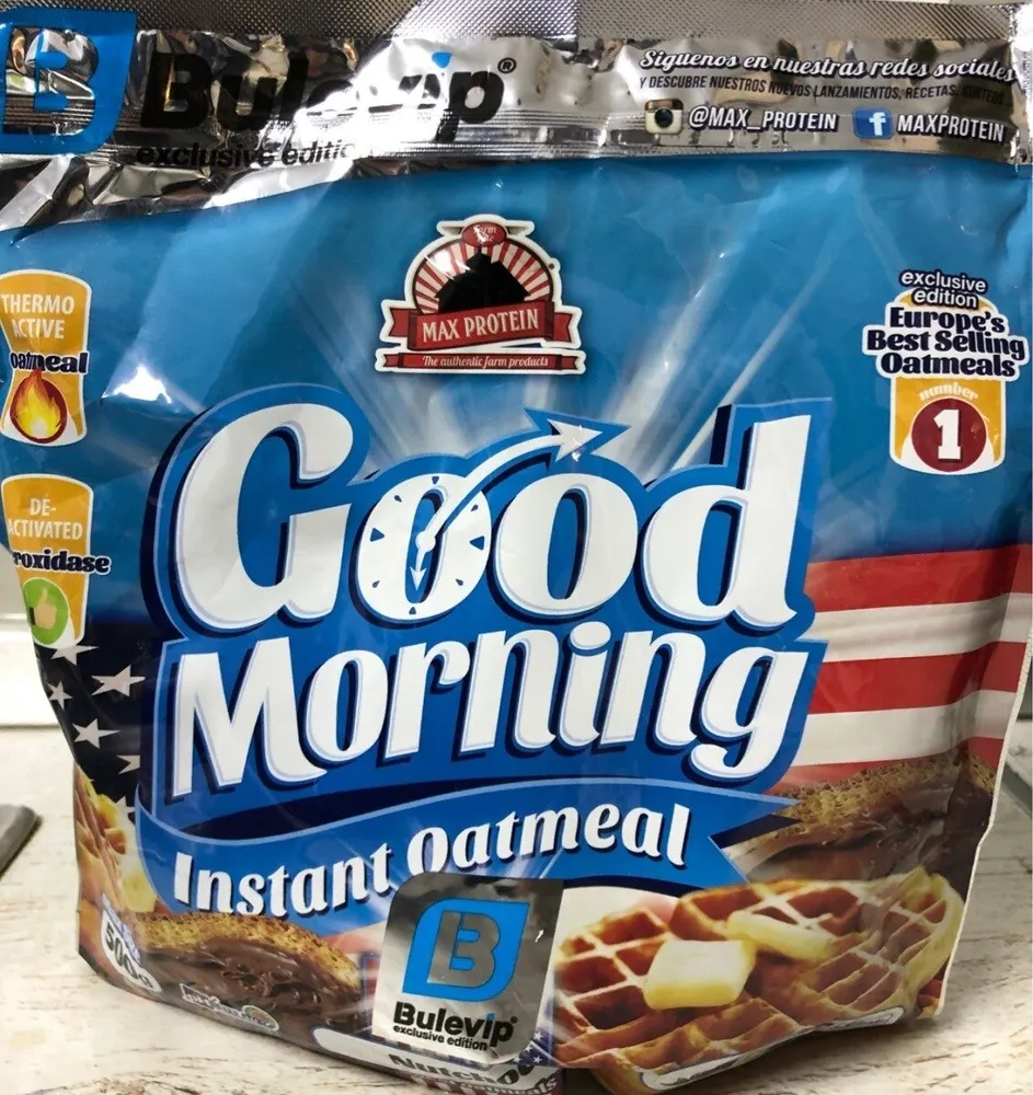 Good moorning instant oatmeal