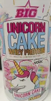 Whey protein unicorn cake