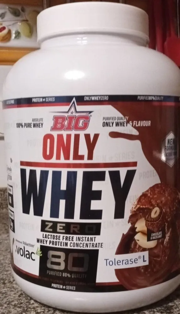 Only whey zero chocolate & hazelnut
