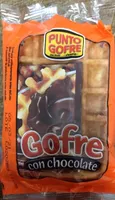 Gofre con chocolate