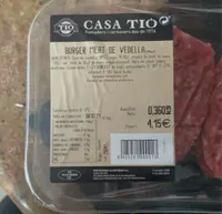 Burger meat de vedella