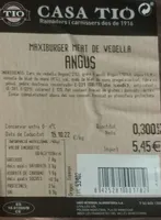 Maxiburguer meat vedella angus