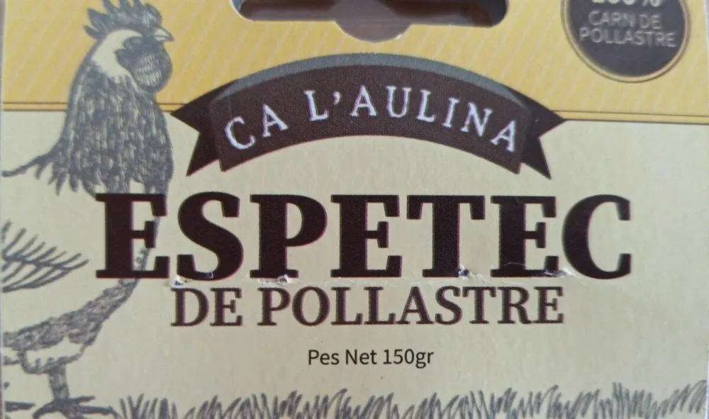 Espetec de pollastre