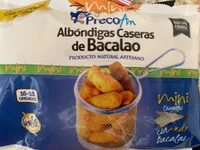 Albóndigas mini de bacalao