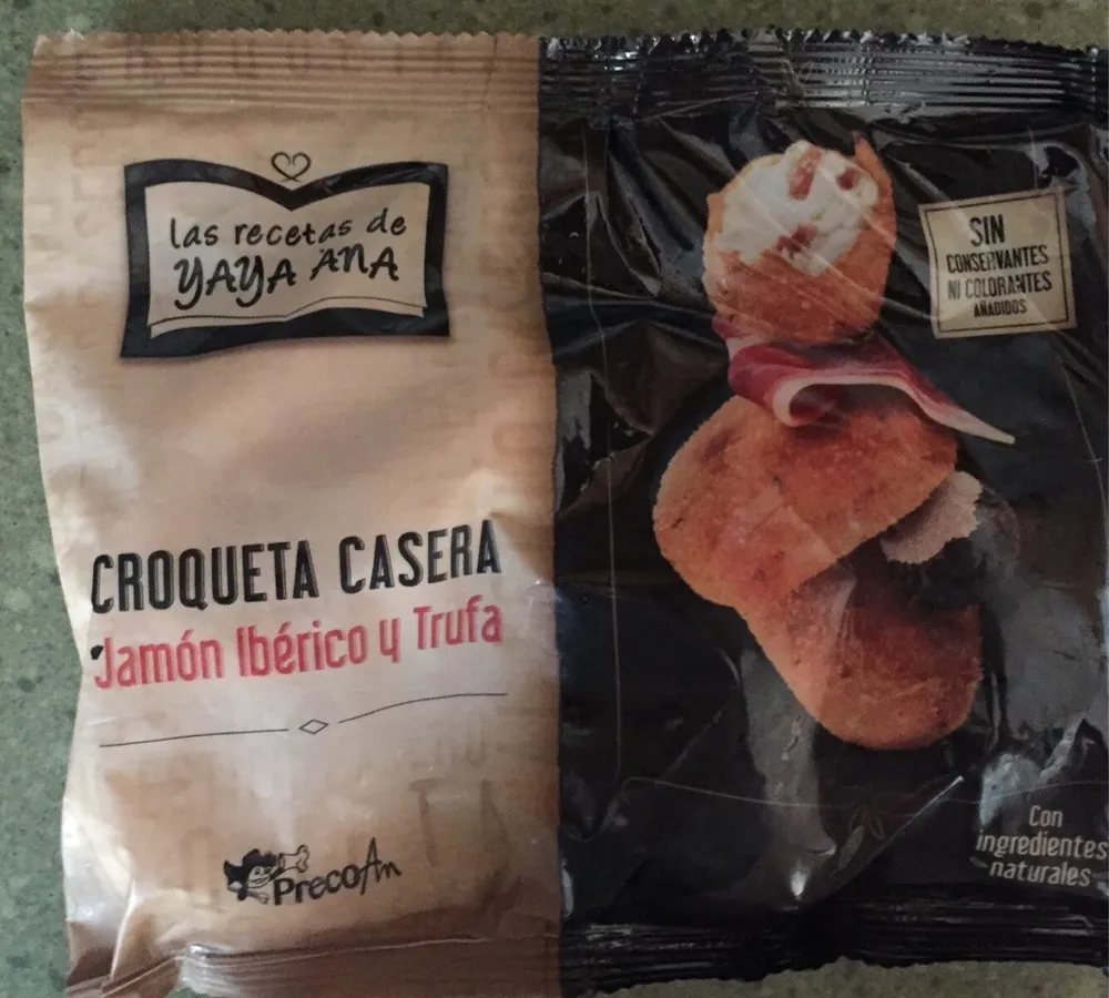 Croqueta Casera Jamón Ibérico y Trufa