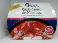 Caldo casero de marisco