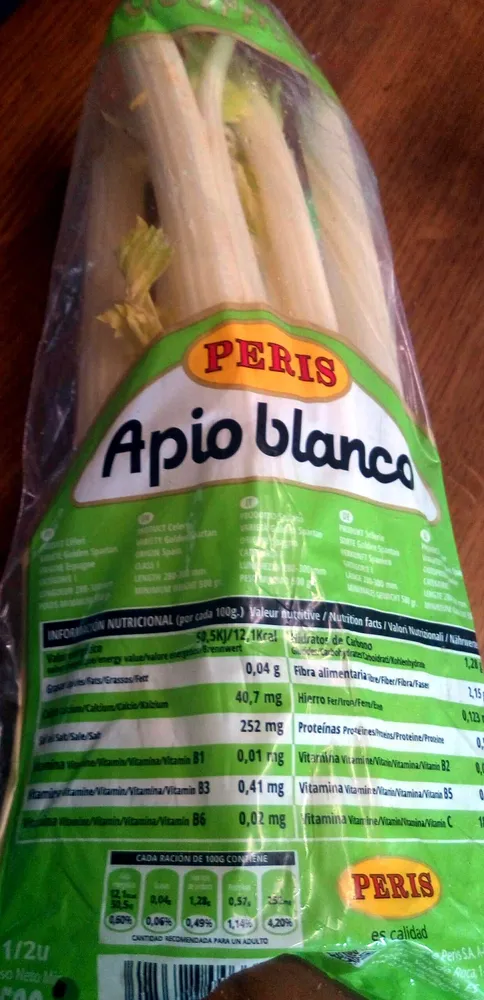 Apio blanco