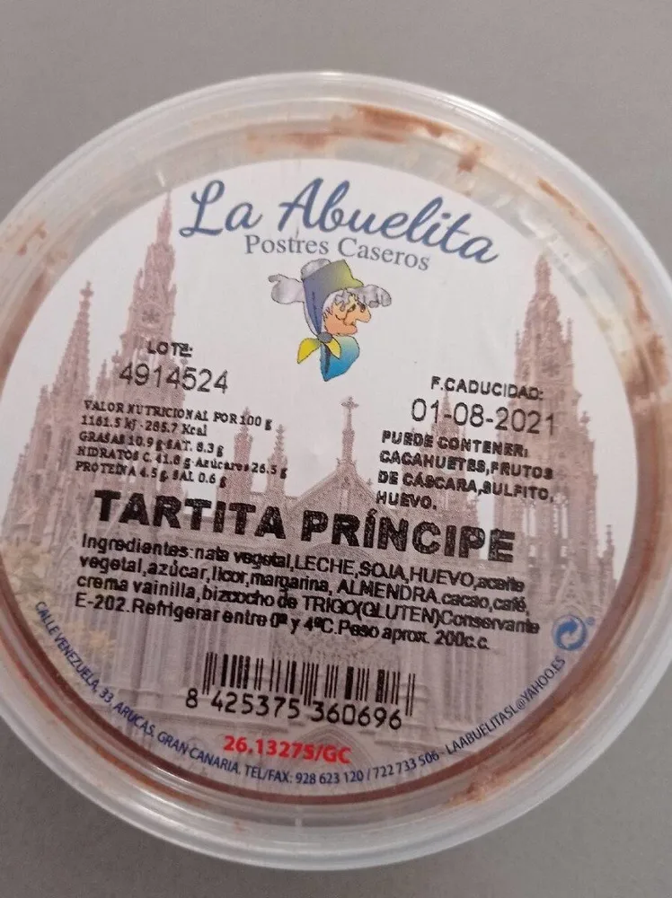 Tarta príncipe