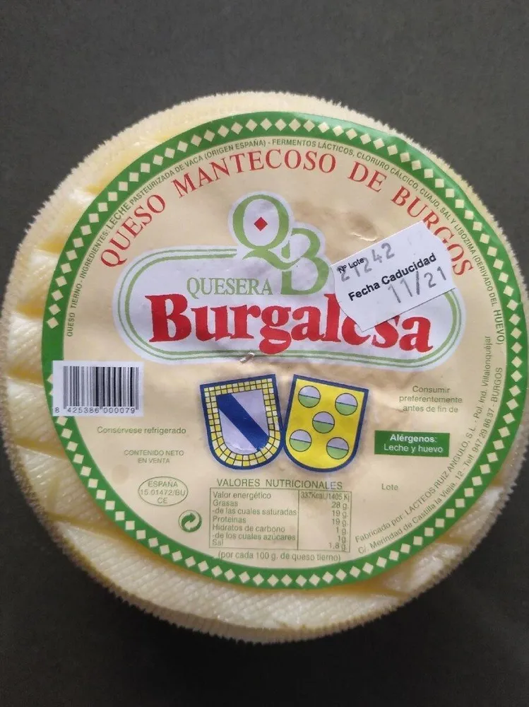 Queso Mantecoso de Burgos