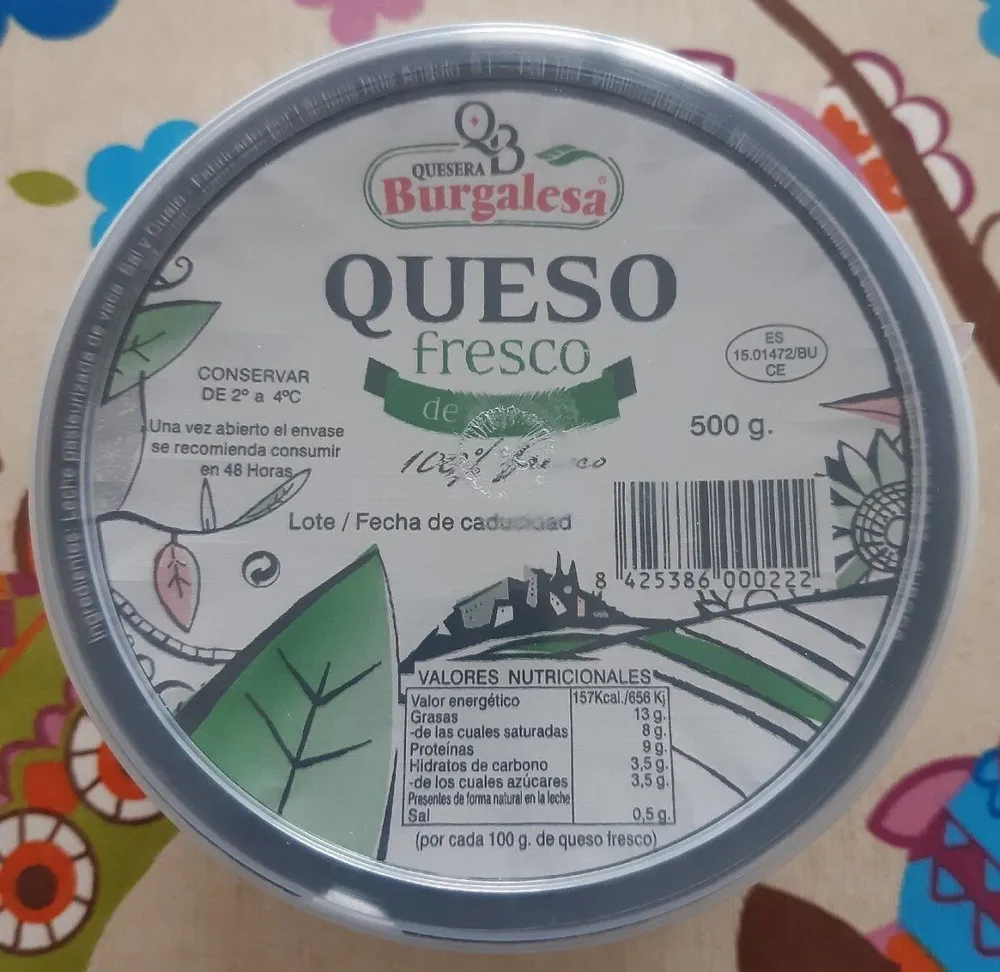 Queso fresco de Burgos
