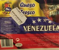 Queso fresco tipo país venezuela