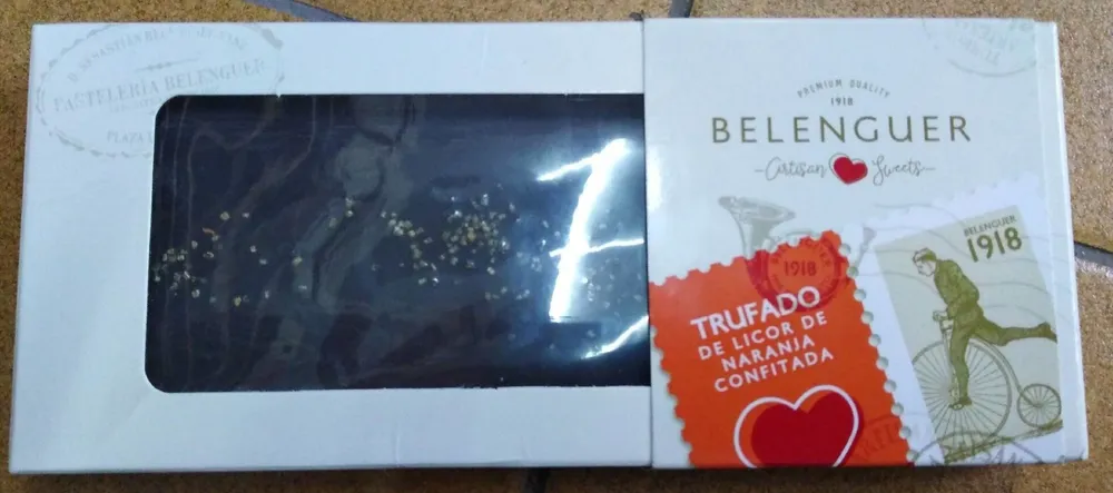 Trufado de licor de naranja confitada