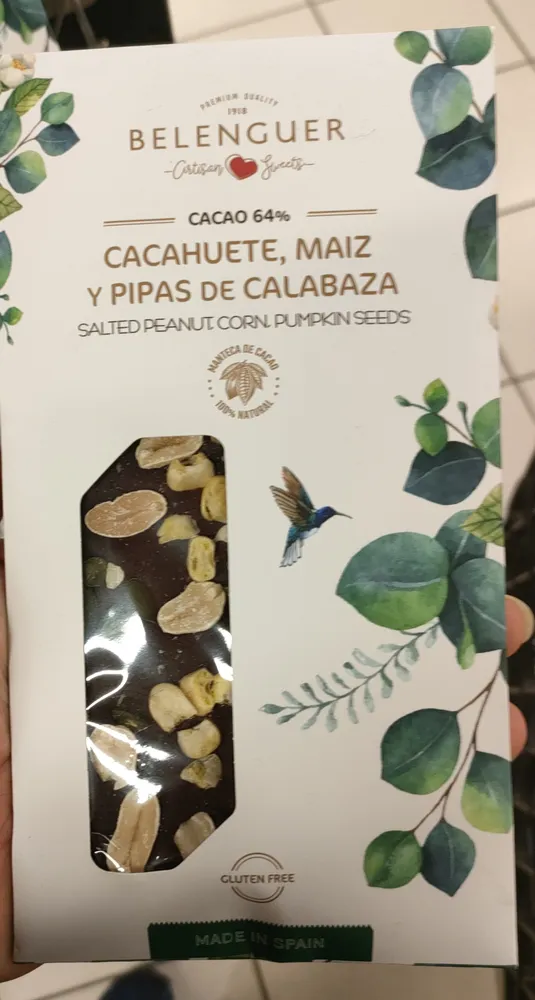 Chocolate negro 64%