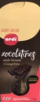 Chocolatinas con sesamo