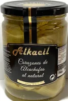 Corazones de alcachofas al natural