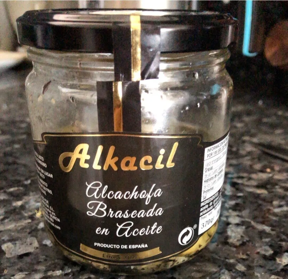 Alcachofa braseada en aceite